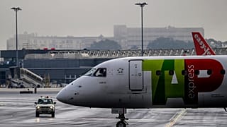 Stillstand am Flughafen Lissabon