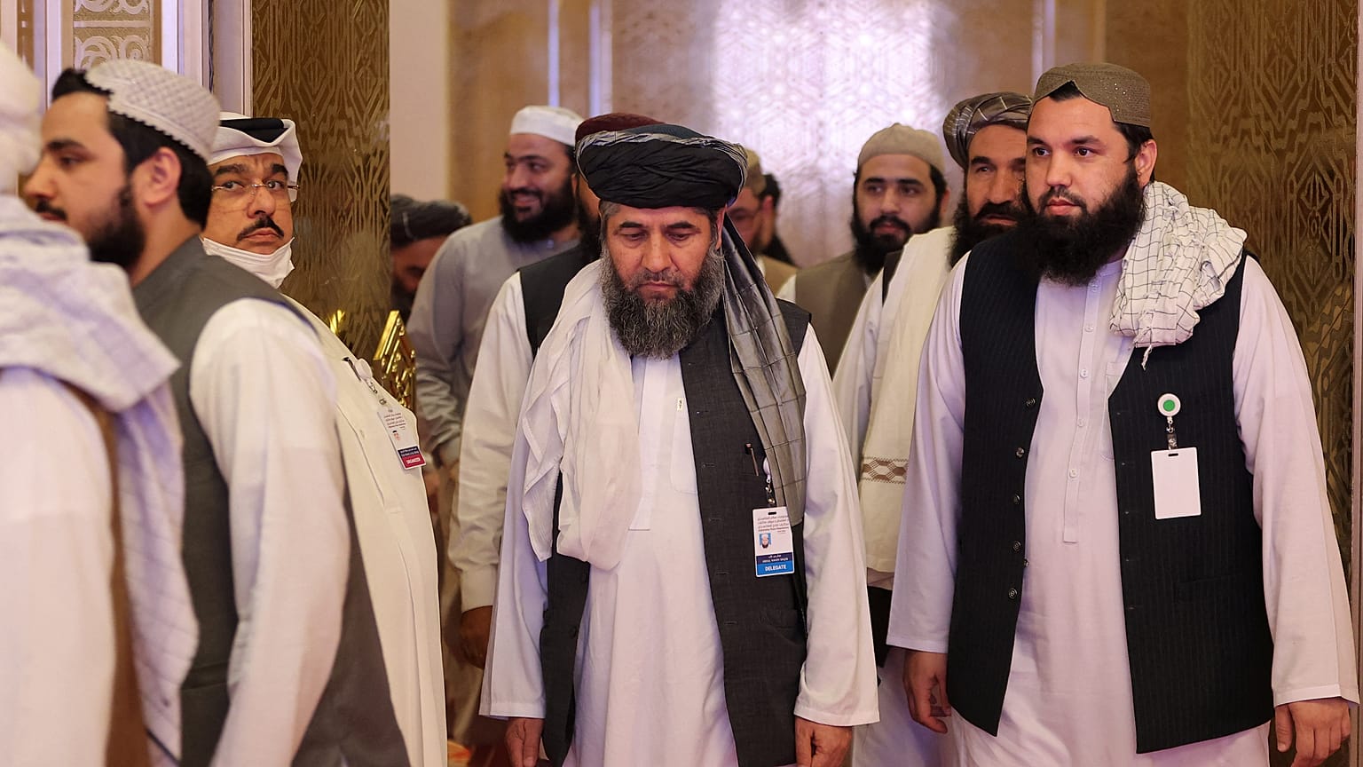 Teilnehmer der Verhandlungen in Doha