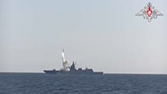 Видео минобороны РФ: фрегат "Адмирал Горшков" запускает ракету "Циркон"