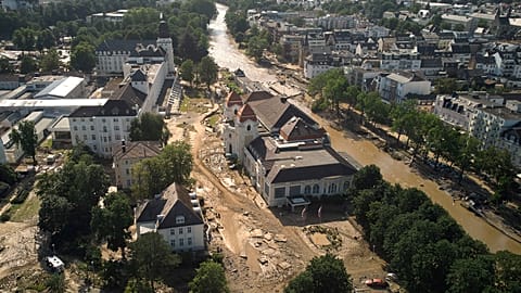 Germany floods damage
