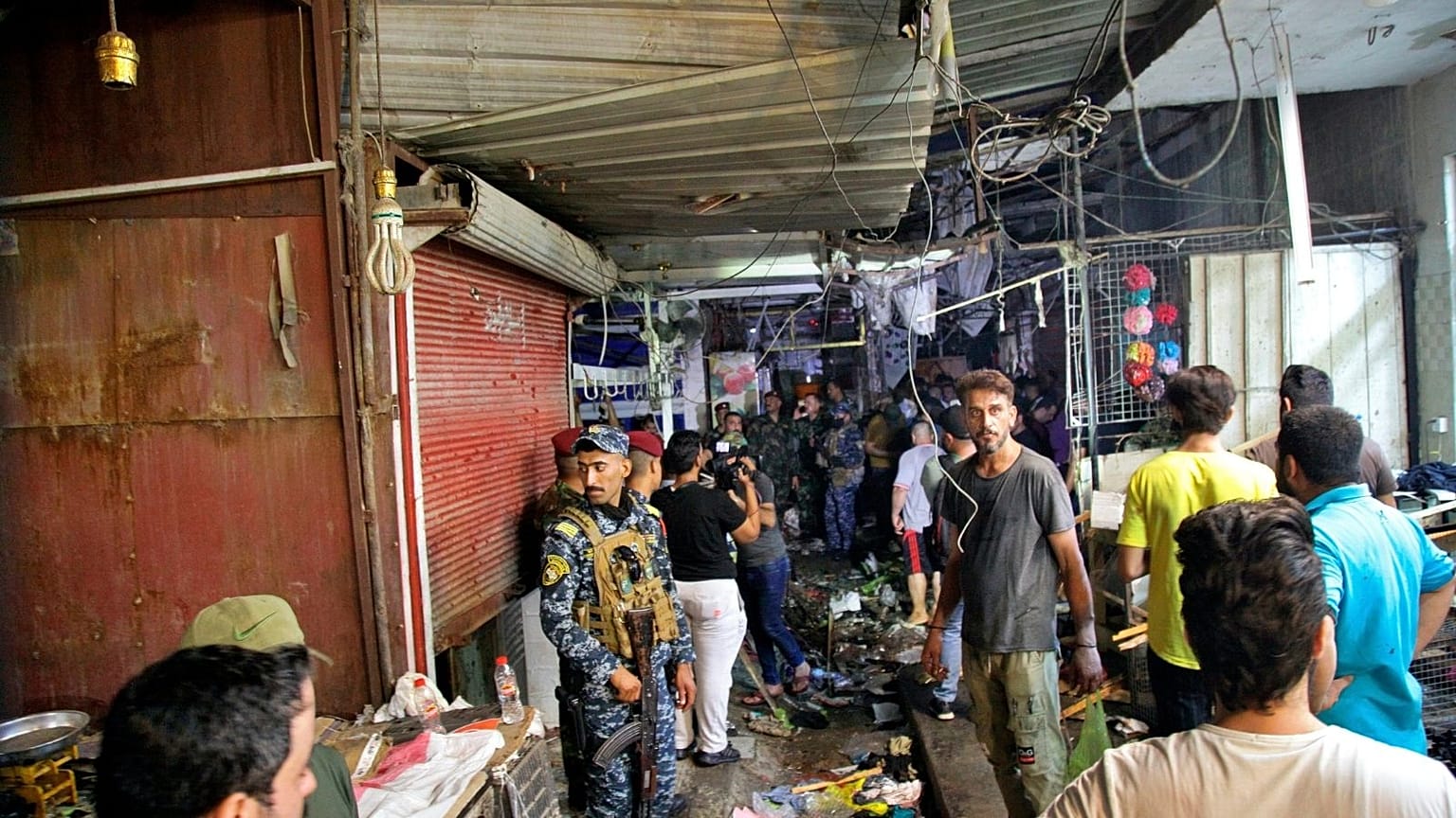 انفجار در شهرک صدر بغداد