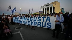 Διαφήλωση για την απελευθέρωση της Αμμοχώστου στην Κύπρο - φώτο αρχείου