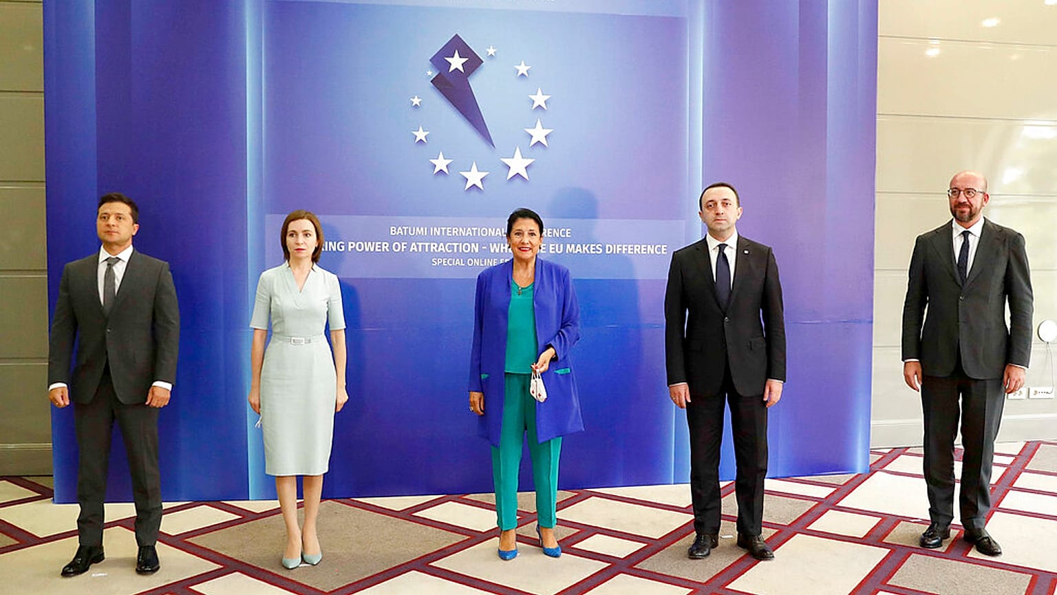 Geórgia, Moldávia e Ucrânia no caminho para a UE