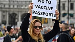 Impfgegner:innen protestieren in London
