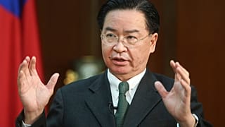 Taiwan's Foreign Minister Joseph Wu at the Ministry of Foreign Affairs in Taipei, Taiwan on December 10, 2019.