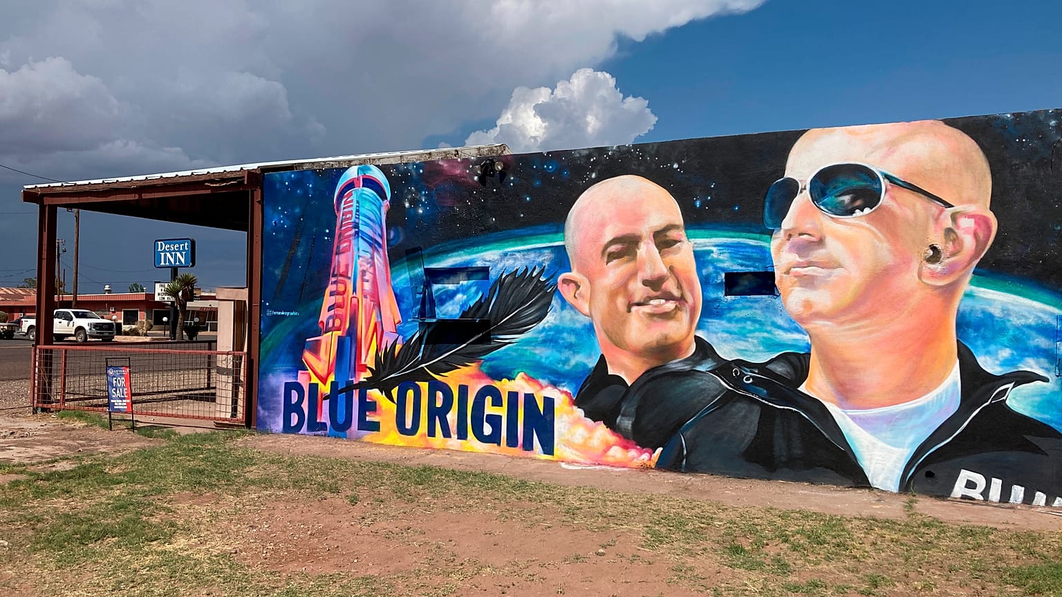 Primeiro voo tripulado da Blue Origin com Jeff Bezos a bordo