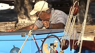 Últimos construtores de barcos tradicionais da Grécia