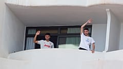 Sie grüßen aus dem Quarantäne-Hotel auf Mallorca
