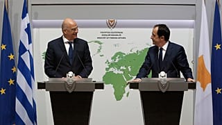 Οι υπουργοί Εξωτερικών Ελλάδας και Κύπρου