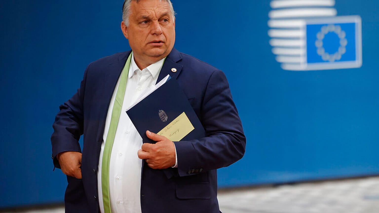 Orbán Viktor Brüsszelben 2021 júniusában (illusztráció)