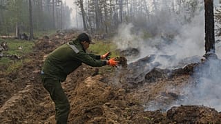 Режим ЧС в Карелии и Якутии из-за пожаров