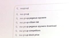Internetes keresés a Pegasus szoftver gyártójára