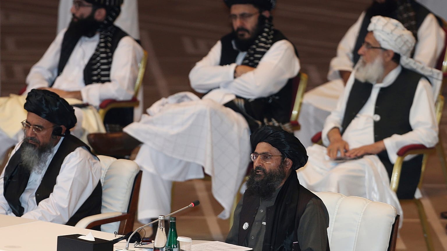 صورة من محادثات السلام 2020
