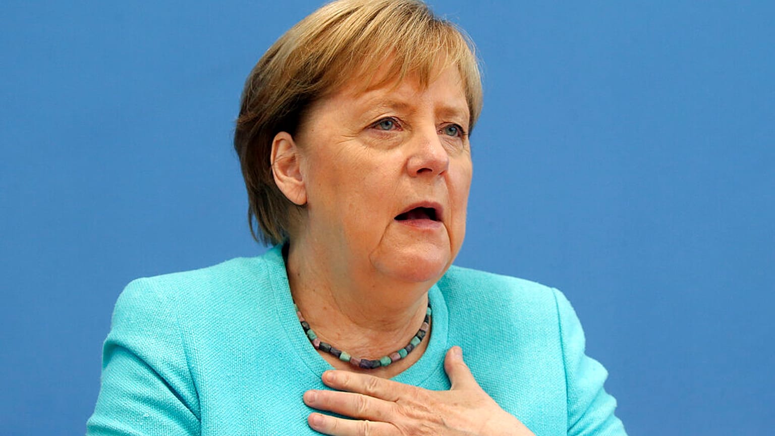 German Chancellor Angela Merkel