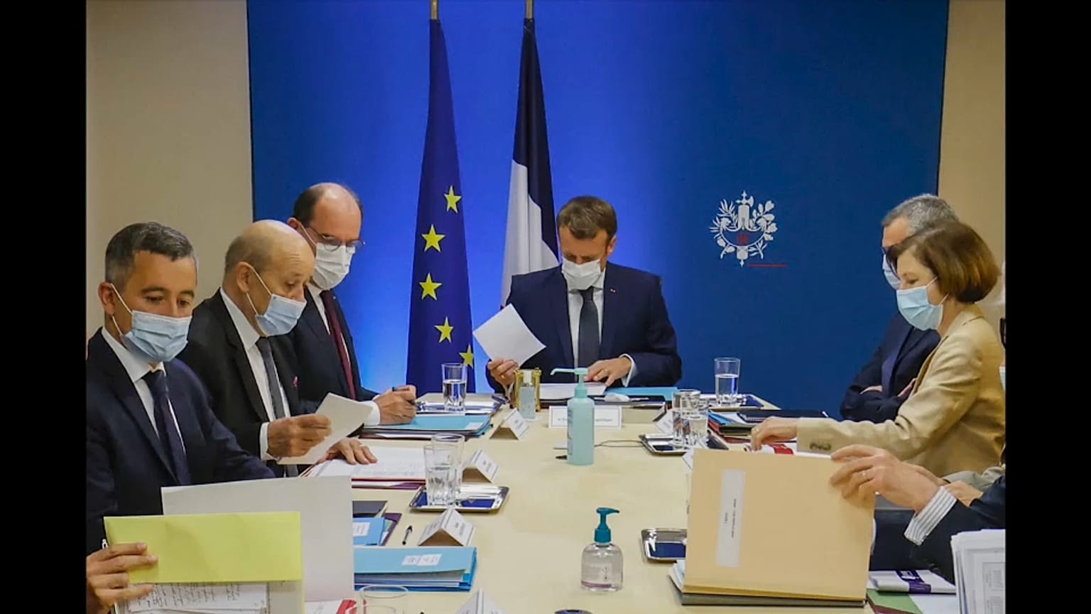 Conseil de défense autour de Pegasus