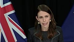 New Zealand Prime Minister Jacinda Ardern at a news conference in Wellington, New Zealand, Aug. 11, 2020. 