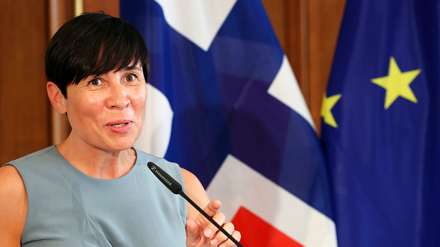 Ine Marie Eriksen Soreide norvég külügyminiszter