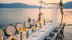 Beach weddings are expected to make a comeback in light of loosening European travel restrictions
