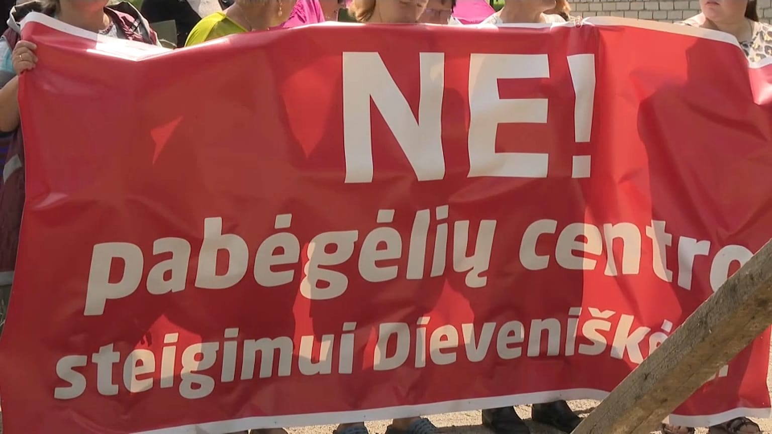 Кадр из репортажа