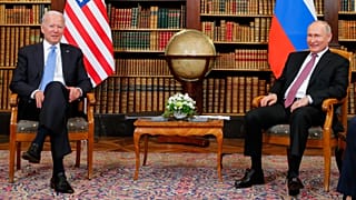 الرئيسان الروسي بوتين والأمريكي بايدن