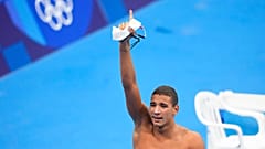 O tunisino Ahmed Hafnaoui sagrou-se campeão olímpico este domingo