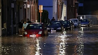 So dramatisch war das Hochwasser in Dinant in Belgien (Video)