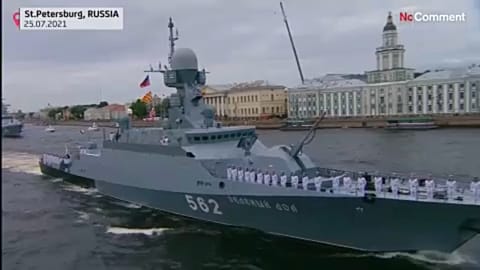 Russia - Navy Day parade