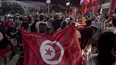 Demonstration in Tunis