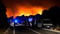 Die Feuer auf Sardinien wüten vor allem in der Provinz Oristano im Westen der Insel