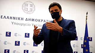 Greek Health Minister Vassilis Kikilias
