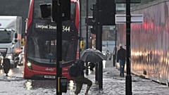 Der Busverkehr in London war beeinträchtigt