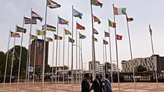  خلال قمة الاتحاد الأفريقي في النيجر عام 2019 