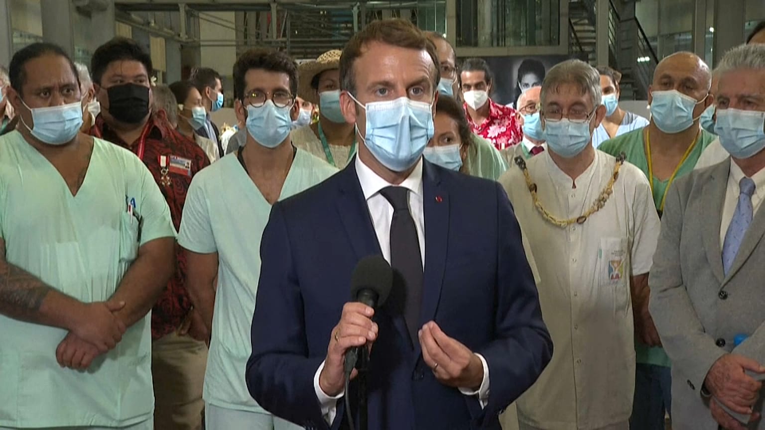 Fransa Cumhurbaşkanı Emmanuel Macron