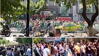 تظاهرات ضد حکومتی در تهران