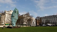 Marble Arch, pictured in London's Hyde Park, is just opposite from Speakers' Corner.