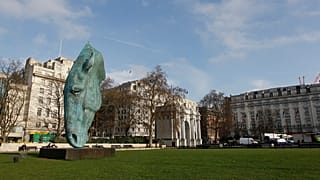Marble Arch, pictured in London's Hyde Park, is just opposite from Speakers' Corner.