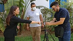 صحافيو الجزيرة يبثون مباشرة من مقر نقابة الصحافيين التونسيين في العاصمة تونس. 2021/07/26