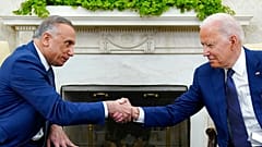 Der irakische Ministerpräsident und der US-Präsident trafen sich im Weißen Haus