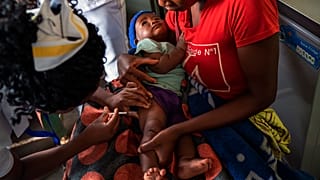 Malawi'de sıtmaya karşı aşılama kampanyası
