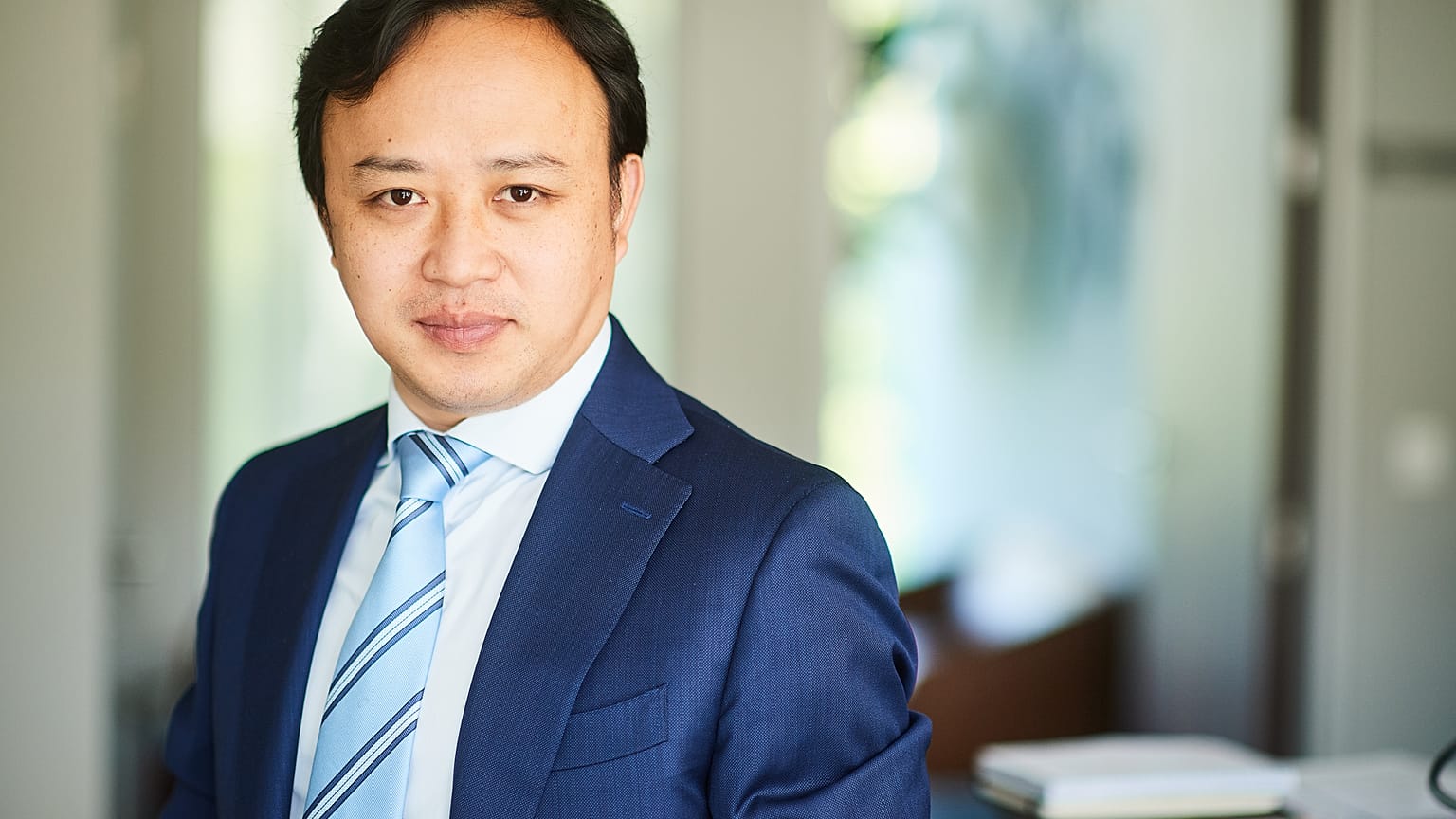 Abraham Liu, Huawei’s chief representative to the EU spoke to Euronews Next in Brussels