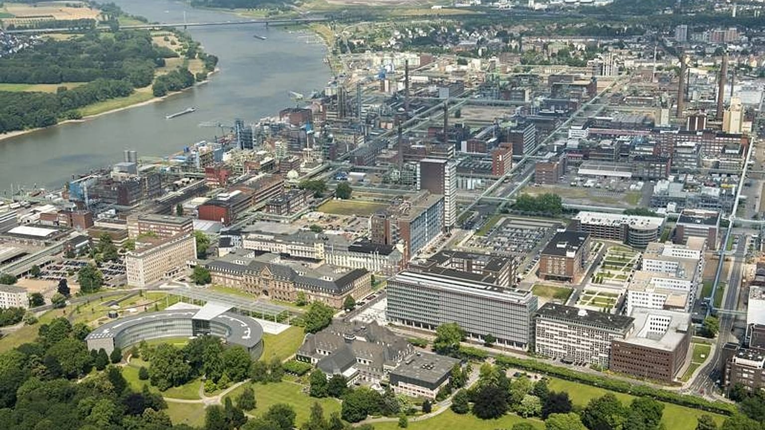Chempark à Leverkusen en Allemagne