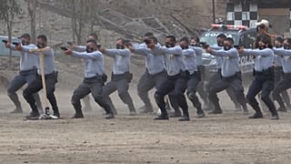 Police Training Shooting Exercises.