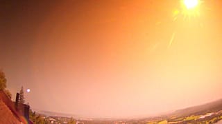 Norveç'te pazar gecesi gökyüzünü gündüze çeviren meteor