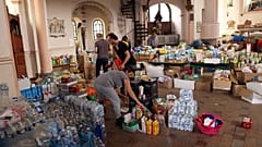 Dans l'église de Trooz, les dons affluent