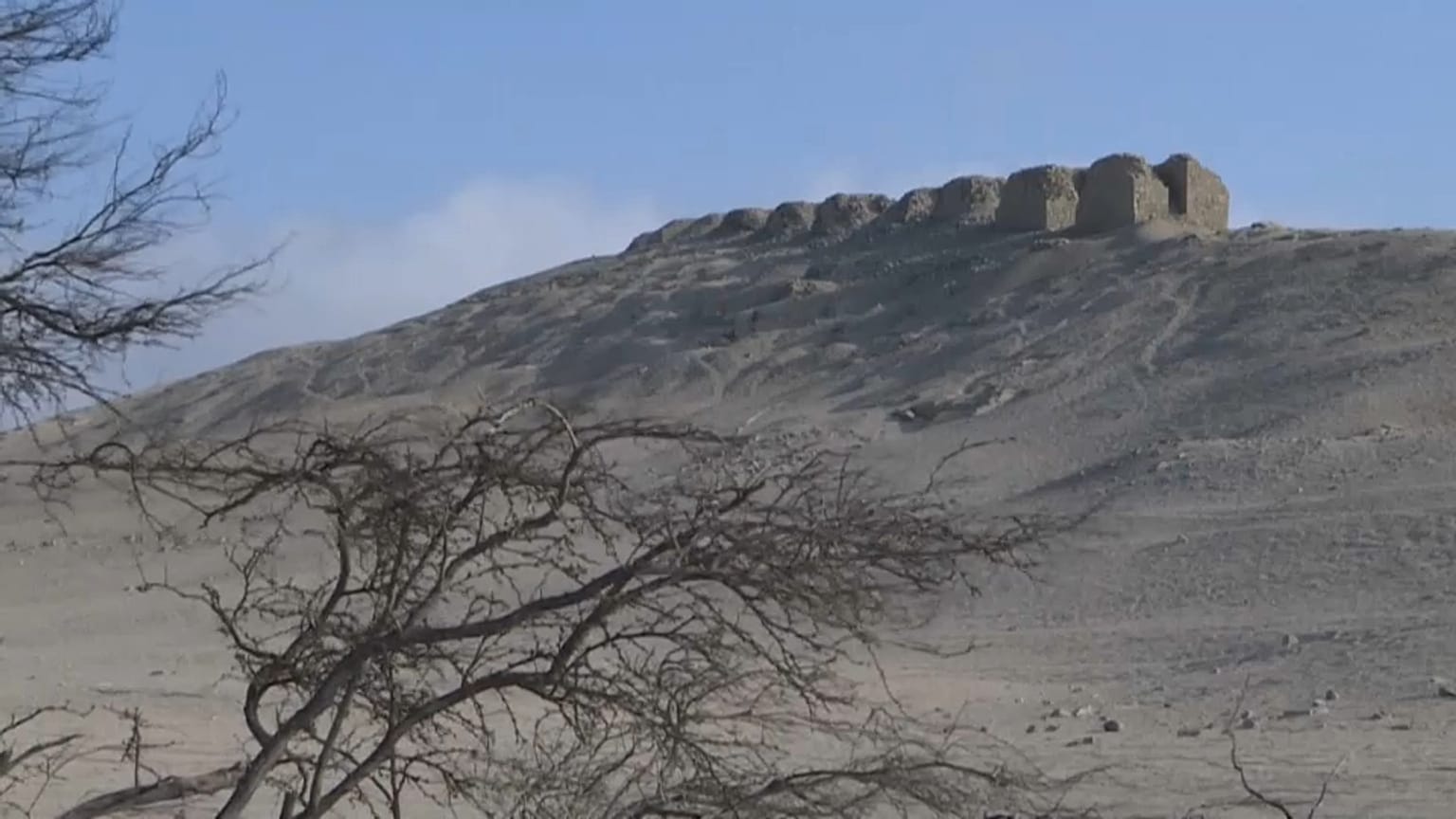 El observatorio de Chanquillo, en Perú