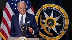 ABD Başkanı Joe Biden, ABD Ulusal İstihbarat Direktörlüğü'nü (ODNI) ziyaret ederek konuşma yaptı