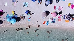 Strand in Kroatien - Symbolbild