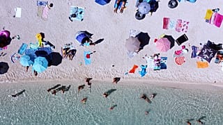 Strand in Kroatien - Symbolbild