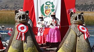 Marcha indígena para pedir a Pedro Castillo que no se olvide de los pueblos originarios