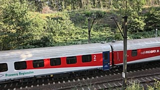 A local train near Walbrzych, Poland, on Sept. 1, 2015.
